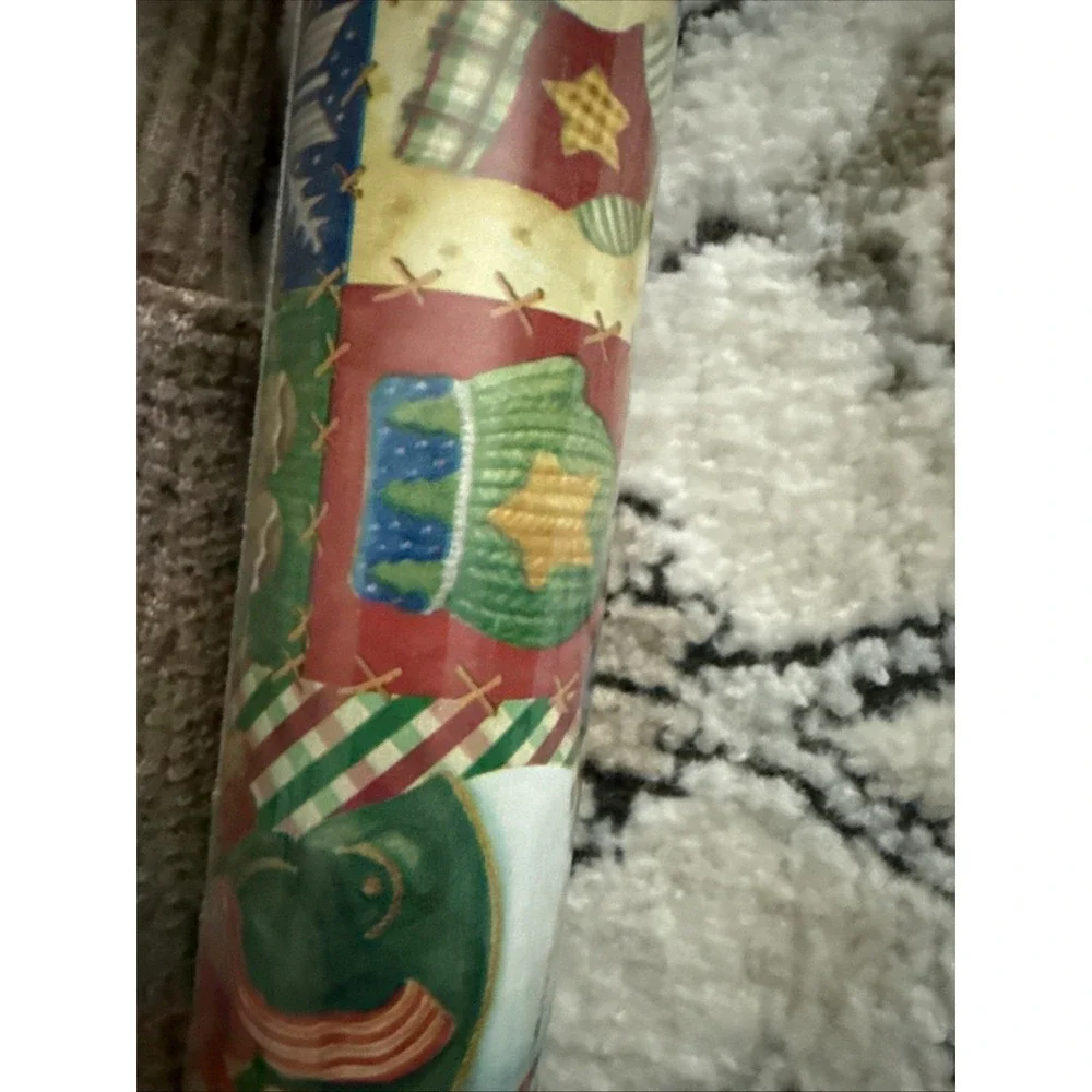 Jessica Stewart Wrapping Paper Snowplace Like Home 24 X 20 Country Winter Floral